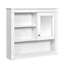 Armoire de salle de bain murale avec miroir, armoire à pharmacie murale-841212226