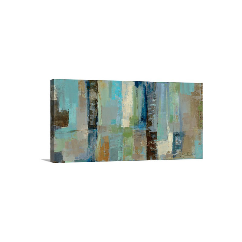«Skylights» par Fronton, reproduction d'art, H 18 po x l 36 po x P 1,5 po, Toile