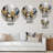 Shapes And Lines Abstract Marble III - Abstract Marble Round Wall Art on Metal-88599513
