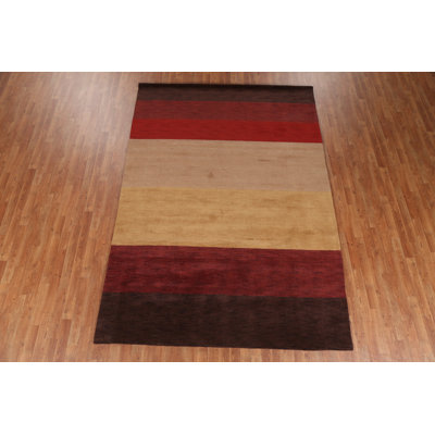 Lendin One-of-a-Kind 6'9" X 9'7" New Age Wool Area Rug in Multicolor