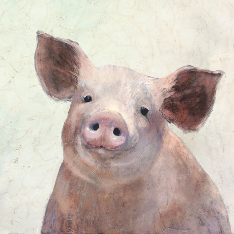 Over The Gate III - Painting, 30cm H x 30cm W, Wrapped Canvas