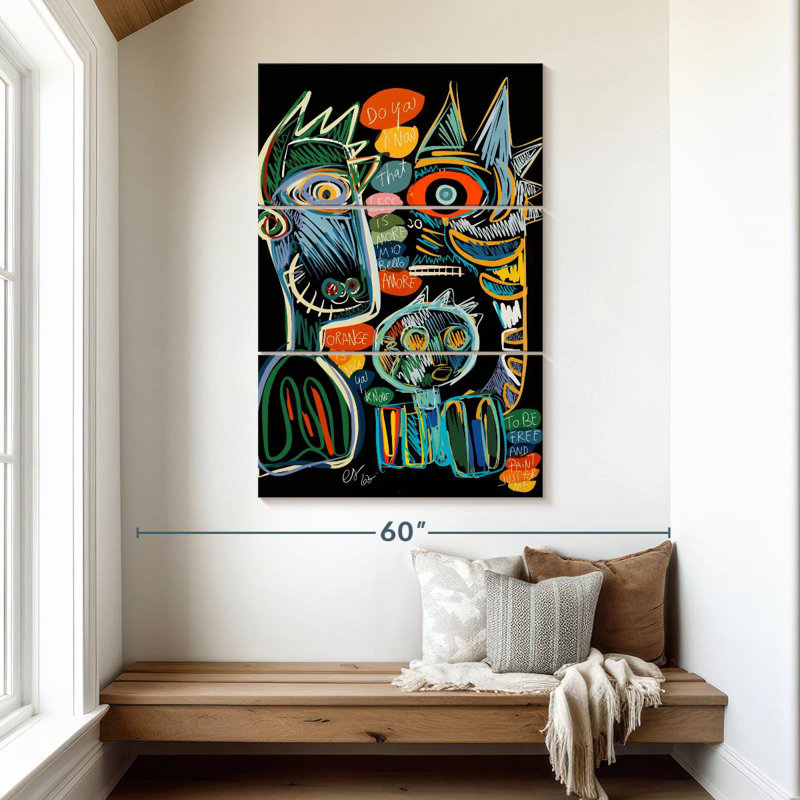 Kelan Less Is More Amore Mio, 50'' H x 32'' W