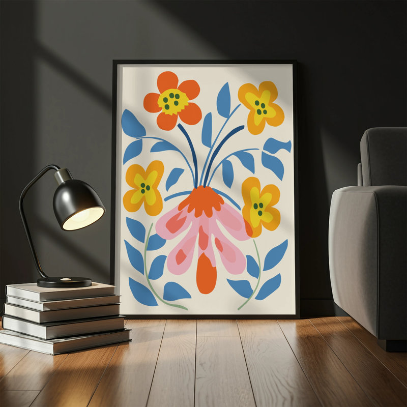 Floral Botanical Matte Poster, 18x24