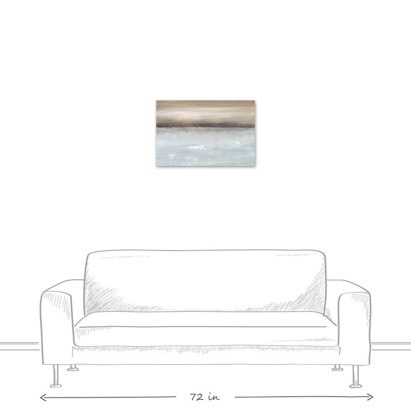 Reflections Floating Framed Canvas, 16" H x 24" W x 1.25" D, Wrapped Canvas
