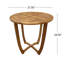 Table d'appoint d'extérieur ronde
