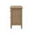 2-Drawer Nightstand With Round Bronze Pull Knobs