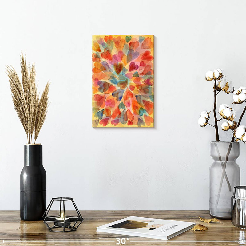 Hardie Hearts, 12" H x 8" W