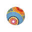 Modern Decorative Carpet With Multicoloured Geometric Shapes And Plaque Pattern-1383801606