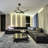 Crossroads 18 - Light Dimmable LED Modern Linear Chandelier