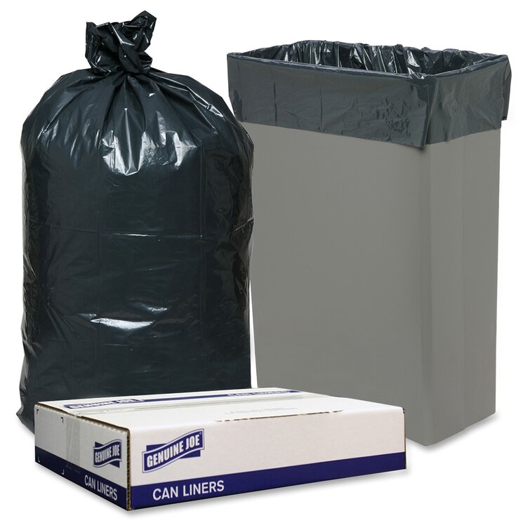 23 Gallons Plastic Trash Bags - 150 Count