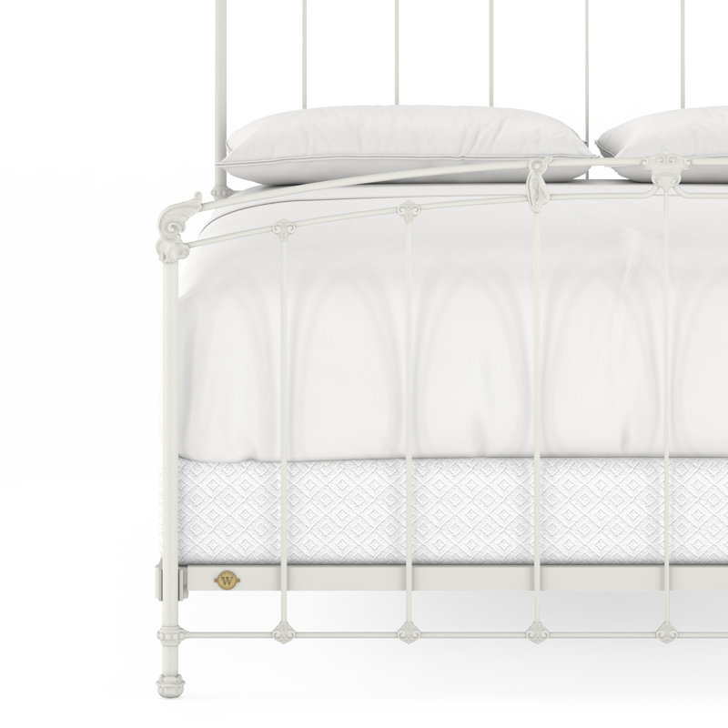 162 Cottage Bed | Complete Standard, California King, Matte White