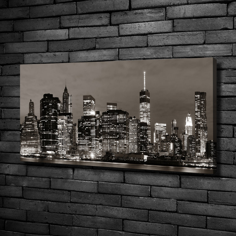 Manhattan New York - Print, Canvas, 50cm H x 100cm W