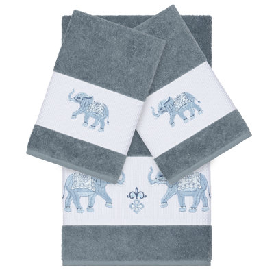 Ensemble de serviettes en coton turc 4 pièces Quinn