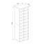 Paris 10 Pair Shoe Rack