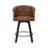 26"Swivel Upholstered Counter Stool With Metal Frame-513637444