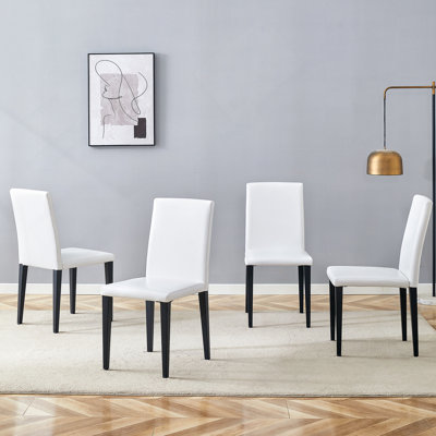 Ensemble de chaises polyvalentes et confortables en polyuréthane pour maisons élégantes