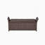 Banc de rangement en fer Auline