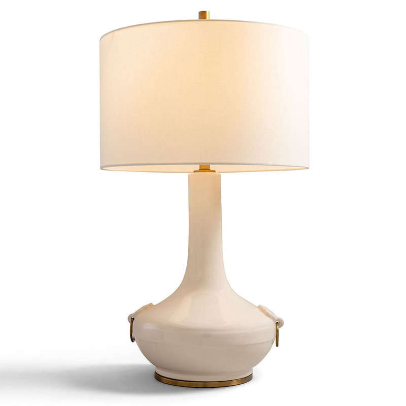 Lotus Lamp, Cream