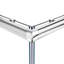 Neha Double Added Framed Shower Door with Clear Glass-1857544246
