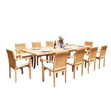 Lua Outdoor 13 - Piece Teak Dining Set