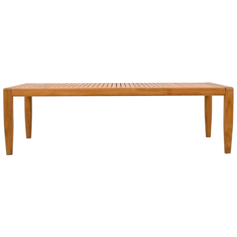 Soma Outdoor Rectangular Teak Coffee Table