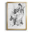 Graphite abstrait I, reproduction encadrée de qualité supérieure - prête à être accrochée-88103178-88103177