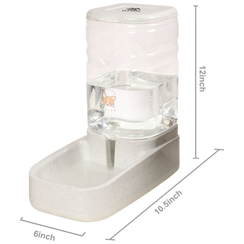 Automatic Feeder, White/Gray