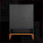 Shoe Cabinet with Adjustable Shelves &amp; Butterfly Doors | Black | Modern Metal-1184801504