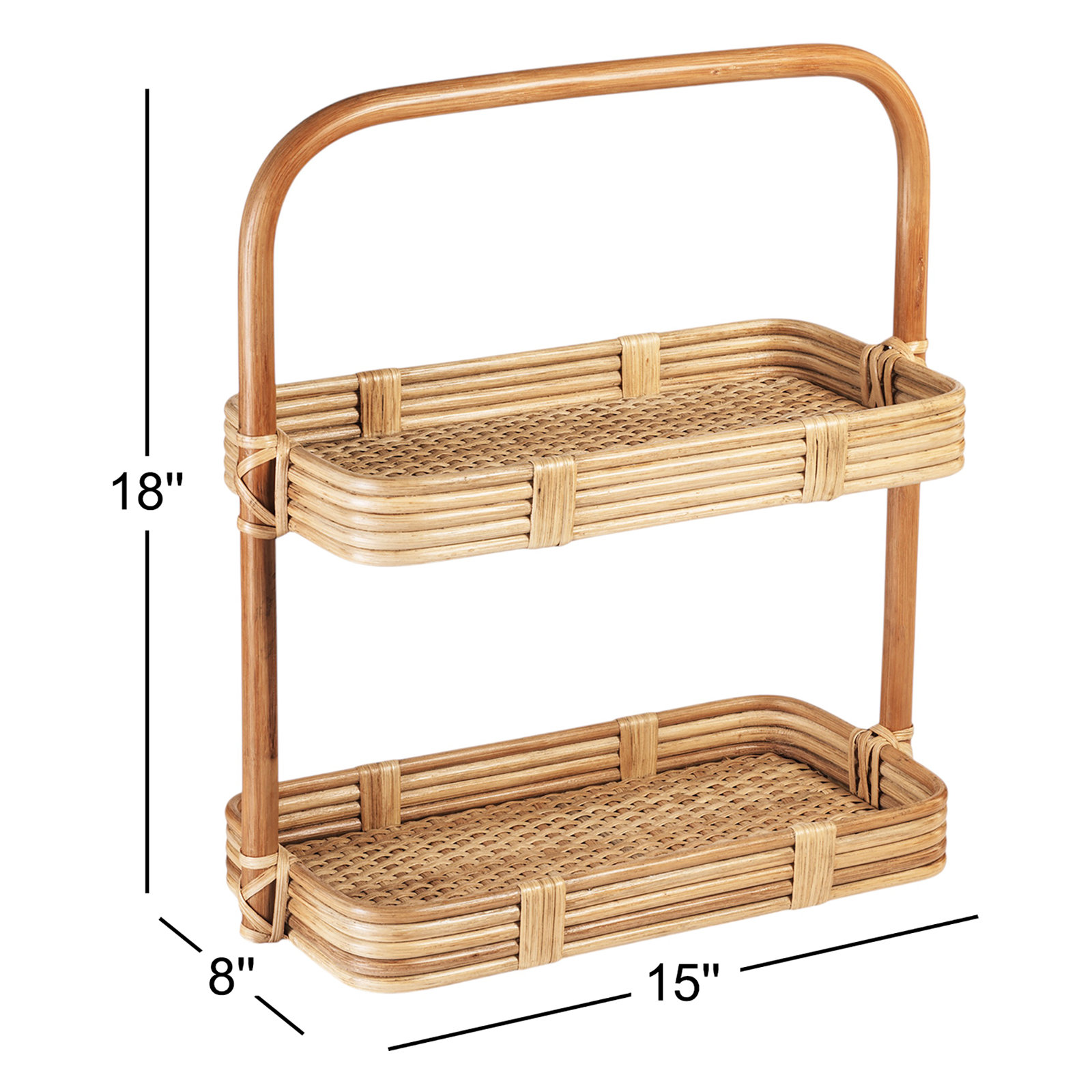 Tropique Rattan Tray