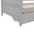 Twin Size Pine Wood Daybed With Two Storage Drawers-805946523