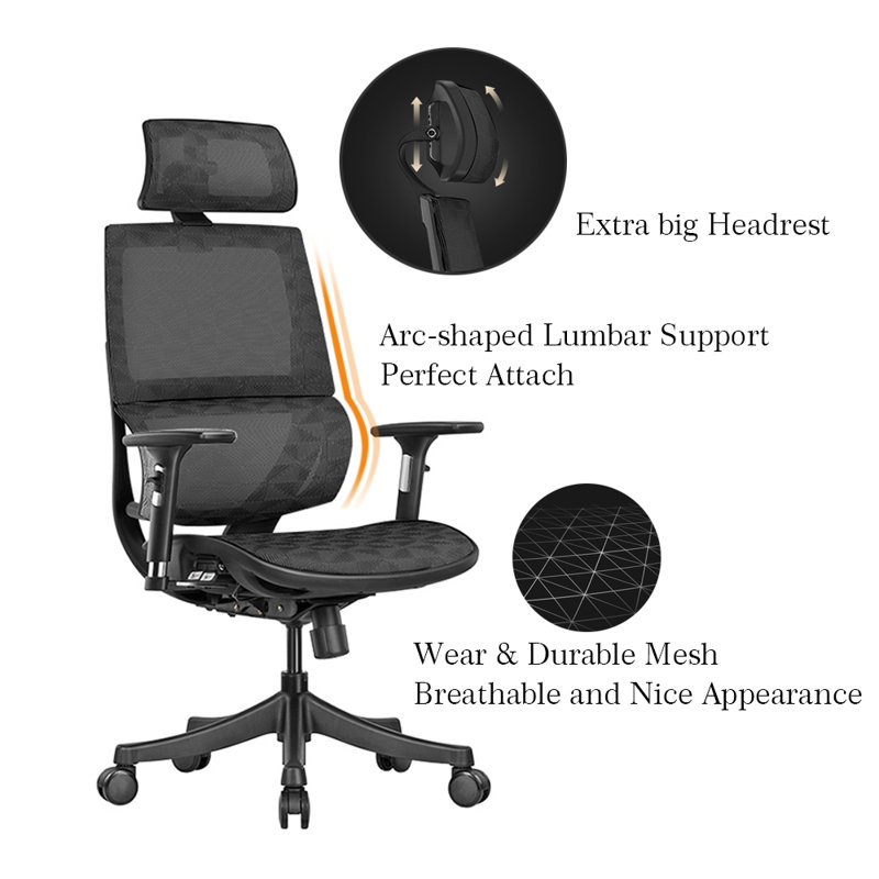 Fauteuil de direction ergonomique Cowarts