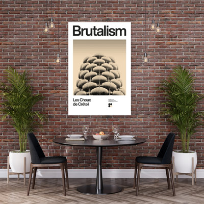 Cabbage Towers Classic Geometric Modern Architecture Urban Wall Art Print 1 Piece Wrapped Canvas Wall Art