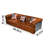 Kathlin " Faux Leather Sofa-2079839808