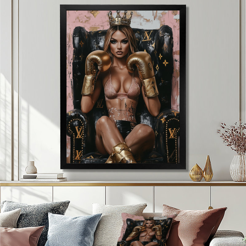 Décoration murale Dukes Up, Sans cadre, métal, H 20 po x l 12 po