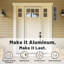 Plaque d'adresse flottante en aluminium Royal Shade-119472278-119472276-119700205