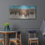 «Bison Herd 1» par Cindy Jacobs, art mural en métal Luxe, 48 po x 24 po-114799497