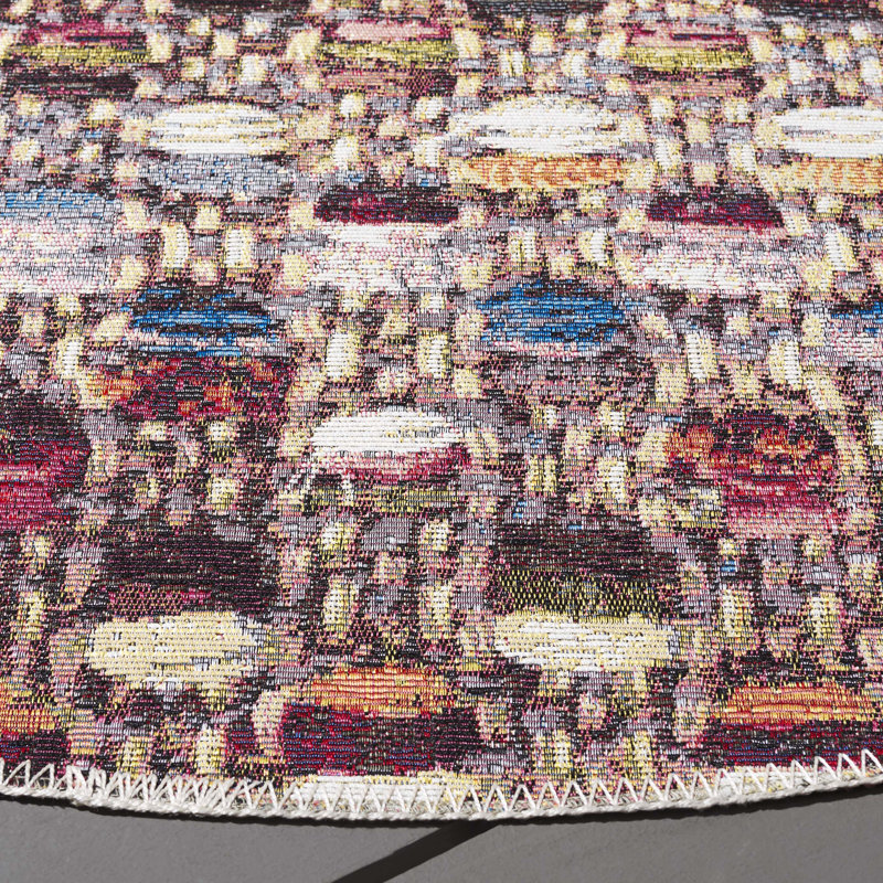 Tapis d'intérieur / extérieur Barbados 500 Performance, Rond 6 pi 6 po