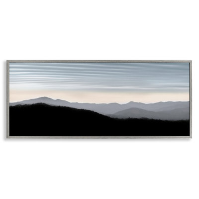 «Mountains with Rippled Sky», art giclée par Nicholas Bell