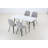 Quevon Ceramic Tile Rectangular Dining Table,dinning table,dining room table-283583328-283226536