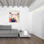 " Colour Splash Sheep " Painting Print-25390374