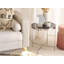 Garrow Glass Top End Table-889588045