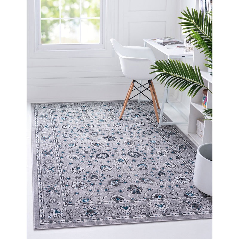 Brueck Ikat Indoor Rug, Rectangle 5' x 7'9"