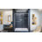 Infinity-Z 60" W x 72" H Single Sliding Frameless Shower Door-29346502-29346499