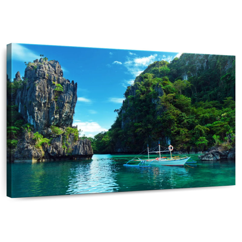 Mehar Tropical El Nido Boat, 26" H x 39" W