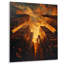 «Golden Perspective Skyscrapers Symphony II», impression d'art mural gratte-ciel-579059369-751905056