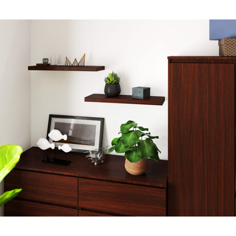 Runo Floating Shelf, 3.2cm H x 60cm W x 20cm D