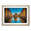 Speicherstadt District in Hamburg in Abstract - Framed Print-55726319-55726321