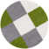 Myshaggy Collection Rugs Geometric Design in Green