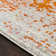 Tapis oriental orange / beige Hillsby