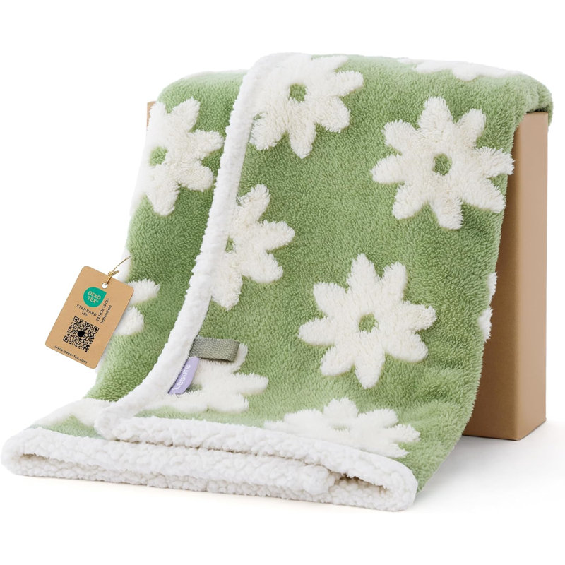 Couverture pour chien et chat Lesure, S (l 35 po x P 25 po), Marais floral